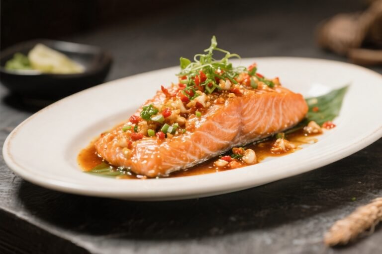 Bang Bang Salmon – Crispy, Creamy, And Full Of Flavor