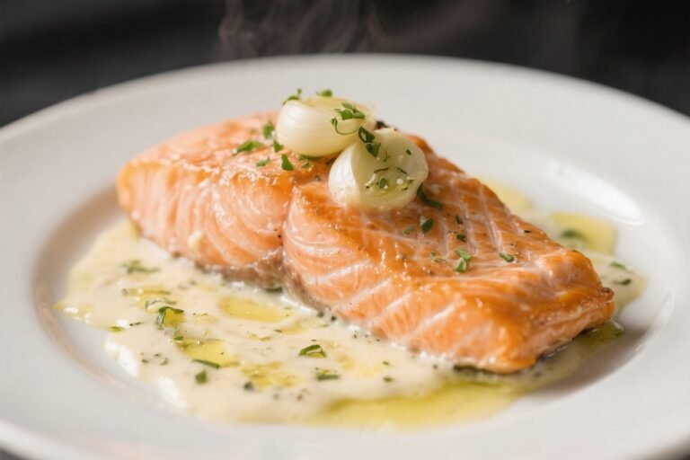 Creamy Garlic Butter Salmon – Rich, Comforting, and Weeknight-Friendly