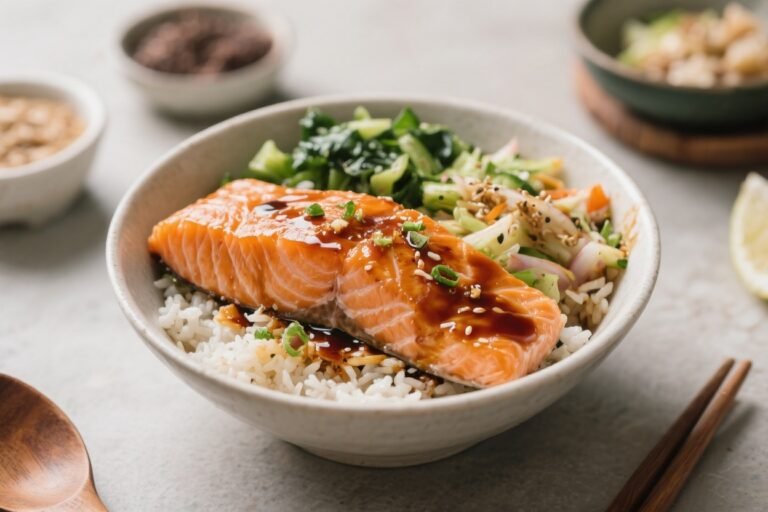 Teriyaki Salmon Bowls – Simple, Flavor-Packed Weeknight Dinner