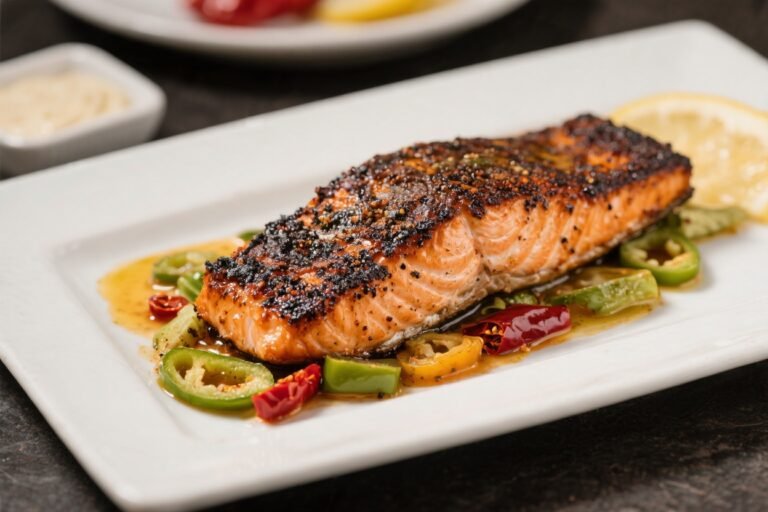 Cajun Blackened Salmon – Bold, Spicy, and Ready in Minutes