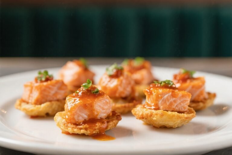Buffalo Salmon Bites – Spicy, Crispy, and Easy
