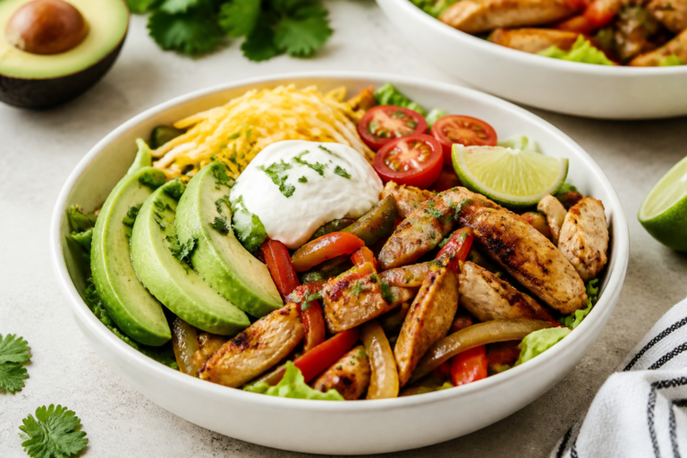 Low Carb Chicken Fajita Bowls Everyone Loves – Weeknight Flavor Without the Carbs