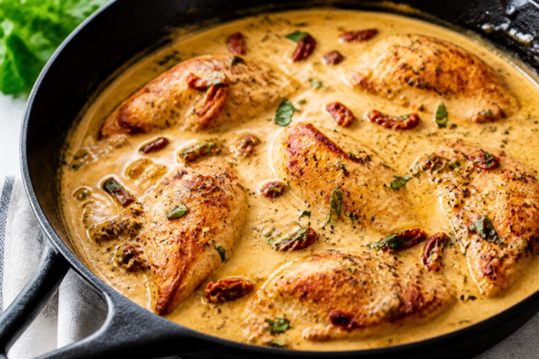 Low Carb Marry Me Chicken Skillet – Creamy, Savory, and Weeknight-Friendly