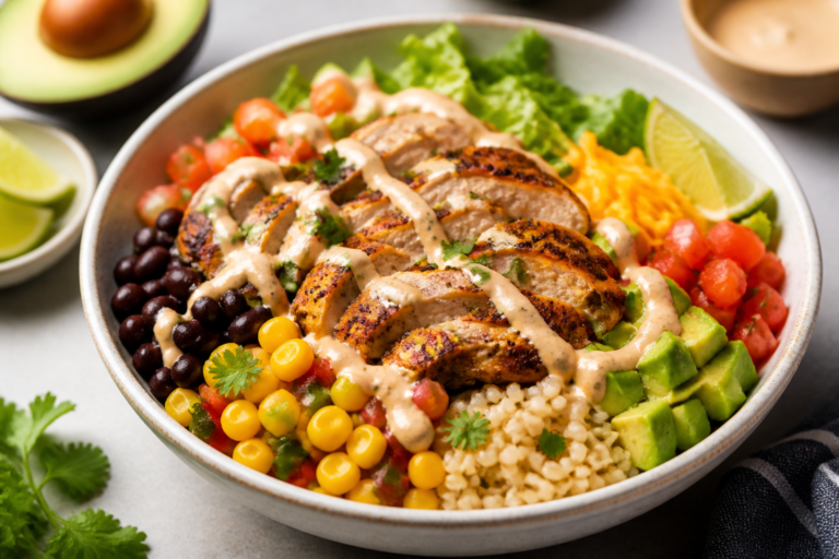 High Protein Southwest Chicken Bowls – Simple, Flavor-Packed Meal Prep