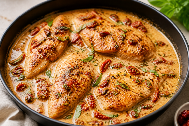 Easy High Protein Marry Me Chicken – Creamy, Flavorful, and Quick