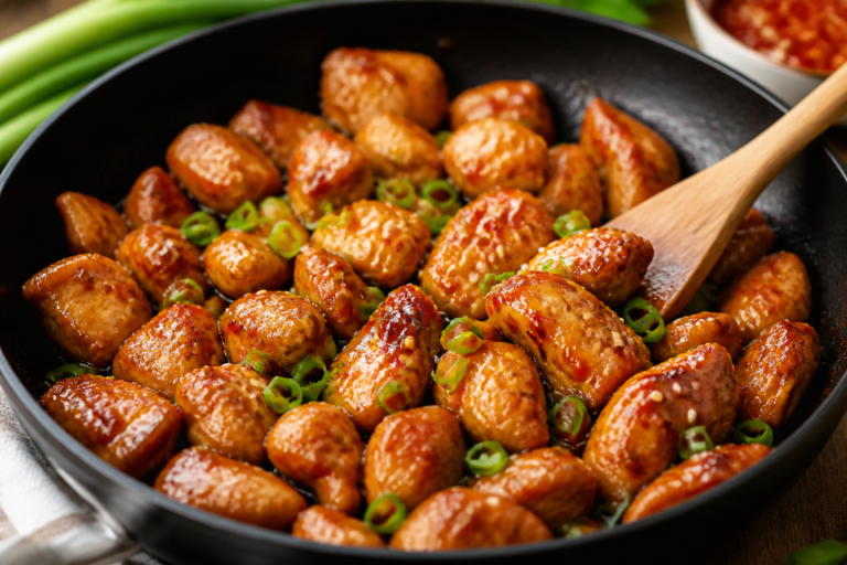 20-Minute Sweet Chili Chicken Skillet – Fast, Flavorful, and Weeknight-Friendly