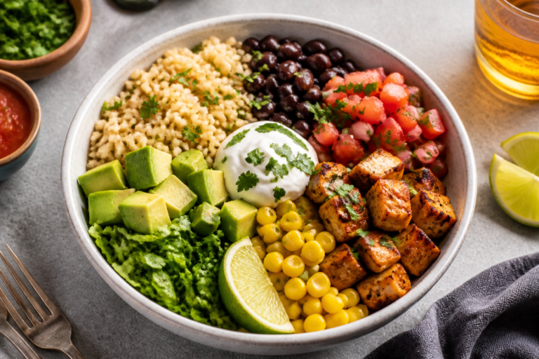 Easy Healthy Burrito Bowls – Fresh, Filling, and Weeknight-Friendly
