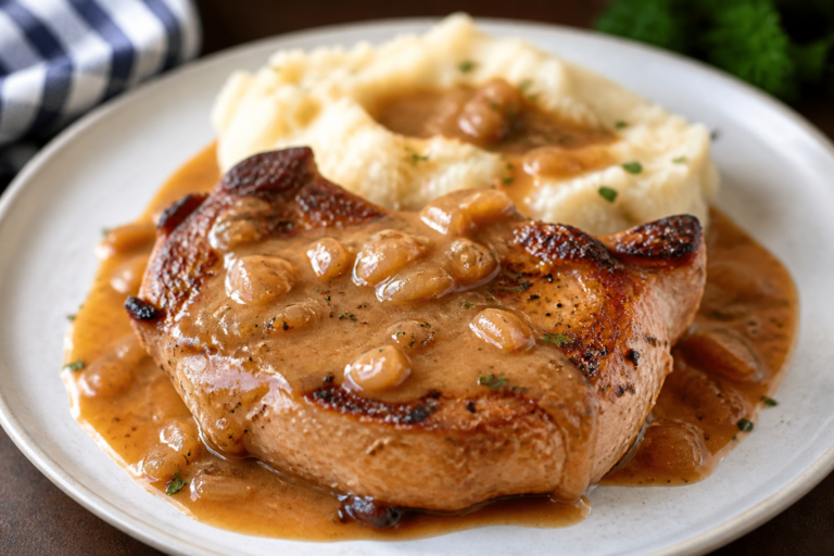 Melt-In-Your-Mouth Pork Chops & Gravy – Comfort Food Made Simple