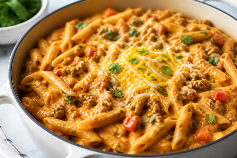 One-Pot Creamy Taco Pasta – Weeknight Comfort With a Kick