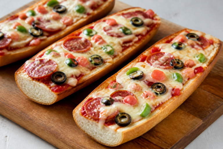 Lazy French Bread Pizza Dinner – Fast, Comforting, and Crowd-Pleasing