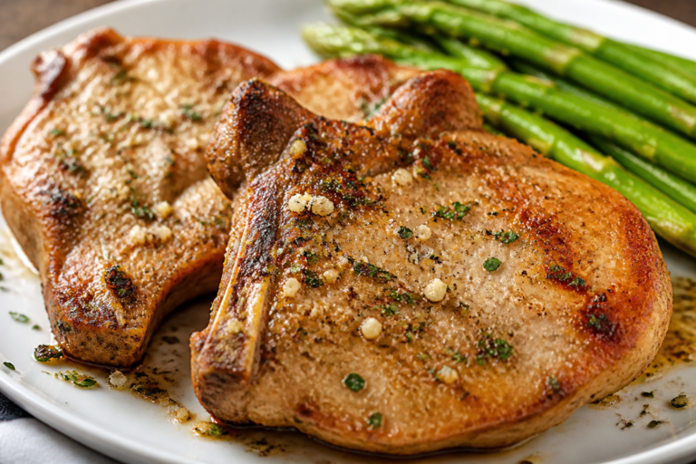 Easy Garlic Parmesan Pork Chops – Crispy, Juicy, and Weeknight-Friendly