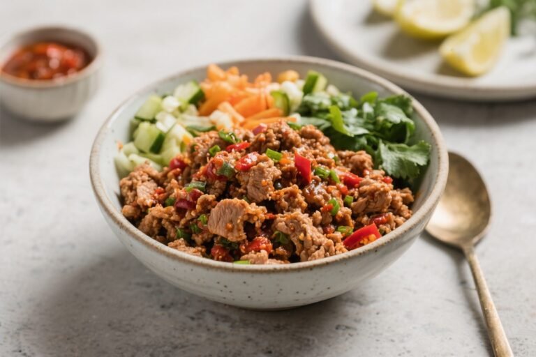 Spicy Ground Turkey Bowls – A Quick, Flavor-Packed Weeknight Meal