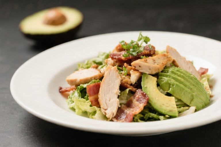 Chicken Bacon Avocado Chop Salad – Fresh, Hearty, and Ready in Minutes