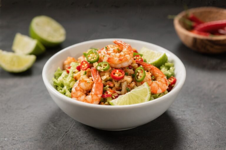 Chili Lime Shrimp Bowls – Bright, Zesty, and Weeknight-Friendly