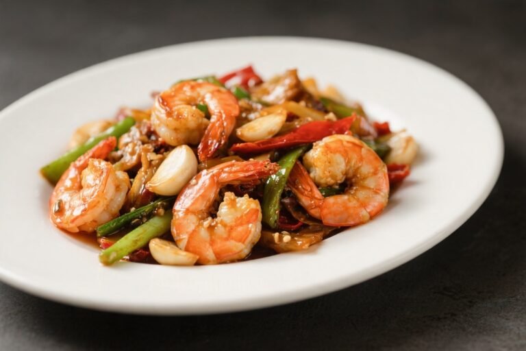Spicy Garlic Shrimp Stir Fry – Fast, Flavorful, Weeknight Friendly