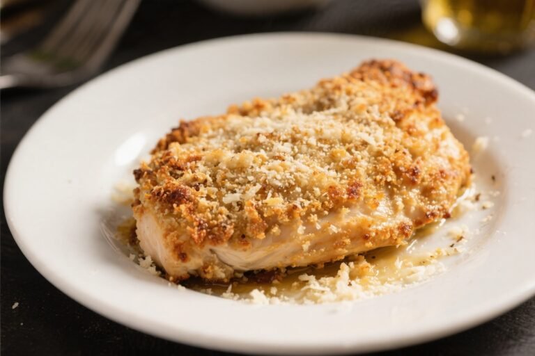 Baked Parmesan Crusted Chicken – Crispy, Juicy, and Easy