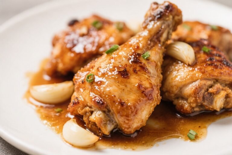High-Protein Honey Garlic Chicken Thighs – Sweet, Savory, and Satisfying