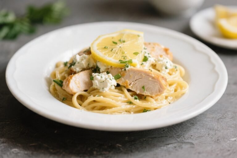 Lemon Ricotta Pasta With Chicken – Bright, Creamy, and Comforting