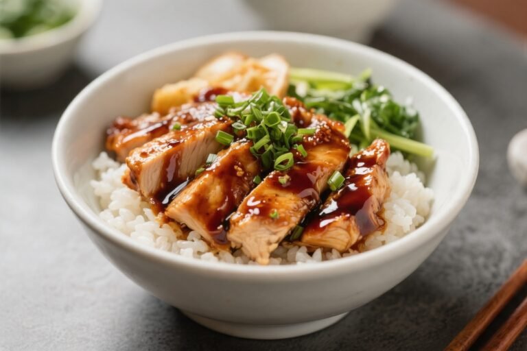 Teriyaki Chicken Rice Bowl – Sweet, Savory, and Satisfying