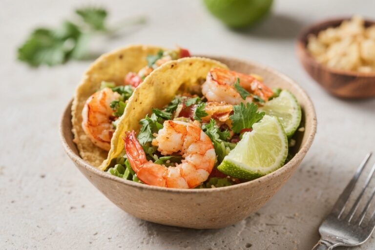 Cilantro Lime Shrimp Taco Bowls – Fresh, Zesty, and Weeknight-Friendly