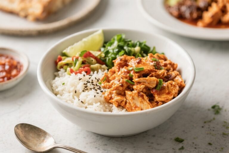 High Protein Buffalo Chicken Rice Bowls – A Simple, Satisfying Meal Prep Favorite