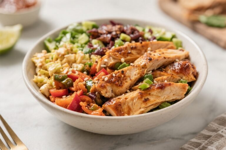High-Protein Chipotle Chicken Power Bowls – Fast, Flavorful, and Filling