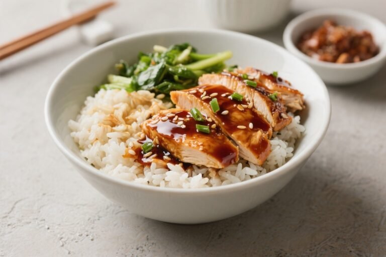 High-Protein Teriyaki Chicken Rice Bowls – Simple, Satisfying, and Meal-Prep Friendly