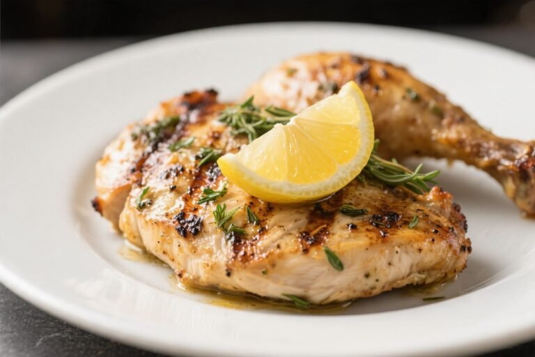 Lemon Herb Grilled Chicken – Bright, Juicy, and Easy