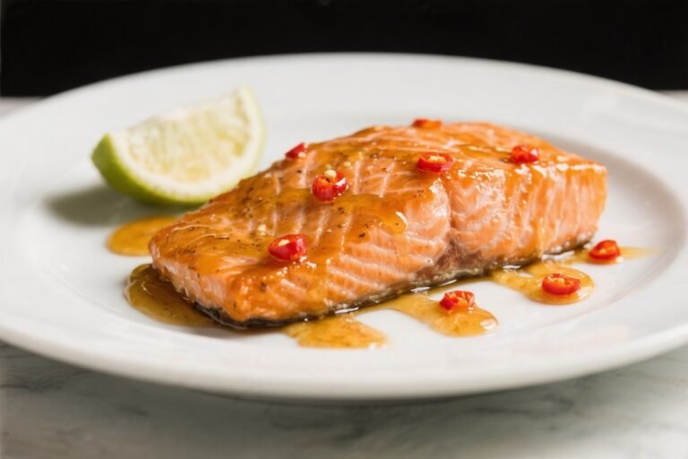 Honey Sriracha Salmon – Sweet, Spicy, and Ready in Minutes