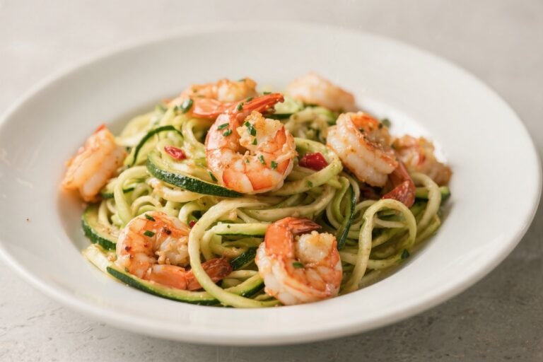 Zucchini Noodle Shrimp Scampi – Light, Bright, and Ready in Minutes
