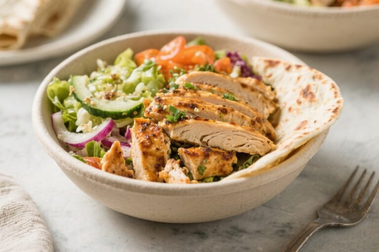High Protein Chicken Shawarma Bowls – Flavor-Packed Meal Prep Made Easy