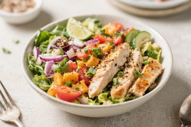 High Protein Greek Chicken Power Bowls – A Fresh, Filling Meal You’ll Crave
