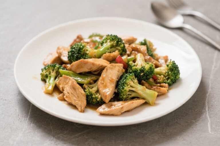 High Protein Chicken and Broccoli Stir Fry – Quick, Flavorful, and Satisfying