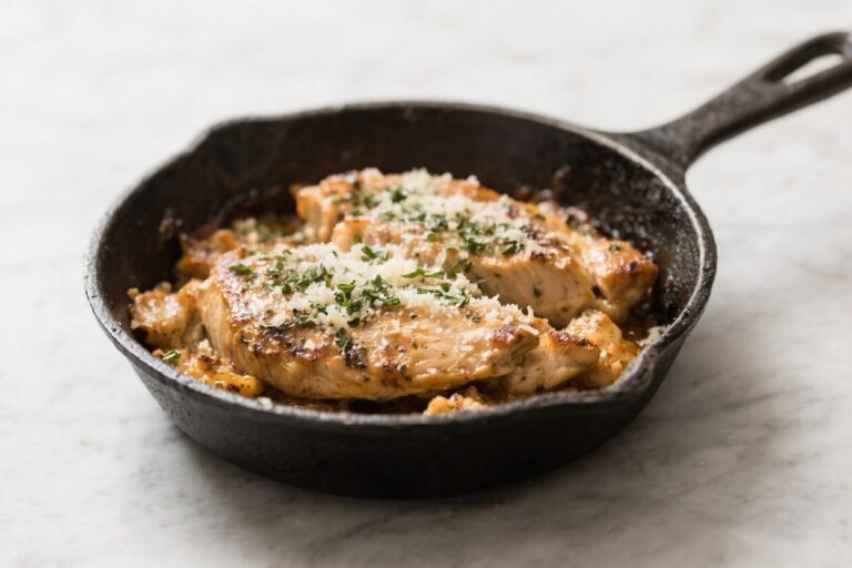 Garlic Parmesan Chicken Skillet – A Comforting One-Pan Favorite