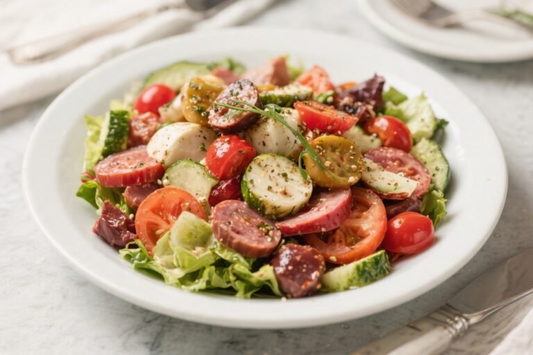 Loaded Italian Antipasto Salad – Bold, Bright, and Ready in Minutes