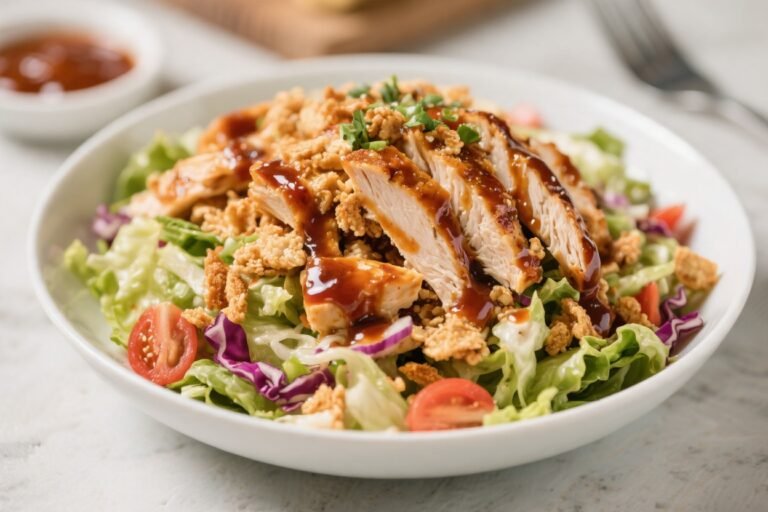 BBQ Chicken Crunch Salad – A Fresh, Flavor-Packed Meal