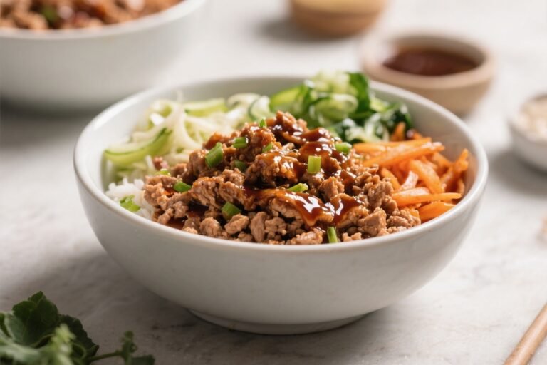High Protein Ground Turkey Teriyaki Bowls – Easy, Flavorful, and Meal Prep Friendly