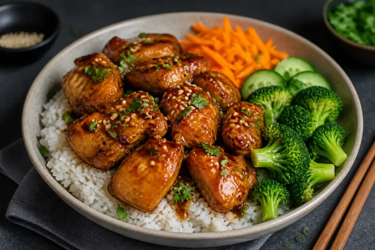Honey Garlic Chicken Bowls – Easy, Flavor-Packed Weeknight Dinner