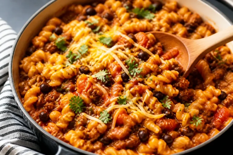 One Pot Taco Pasta – A Cozy Weeknight Favorite