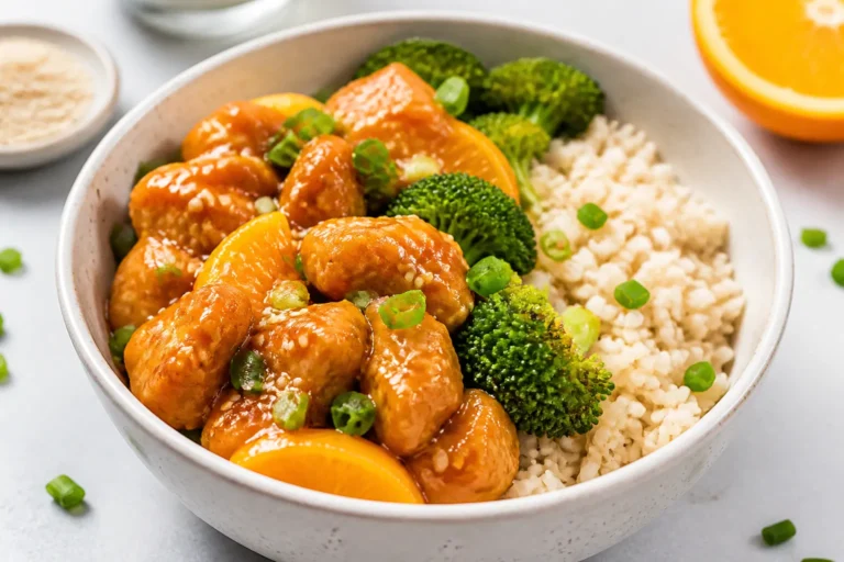 Healthy Orange Chicken Bowls – Fresh, Bright, and Satisfying