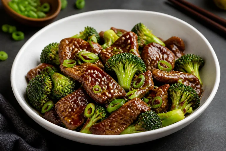 Healthy Mongolian Beef – A Lighter, Flavor-Packed Takeout Favorite