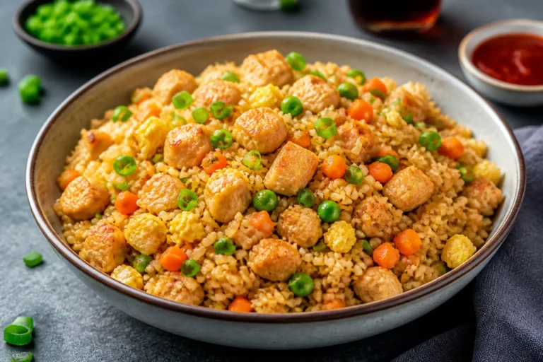 High Protein Chicken Fried Rice – A Fast, Filling Weeknight Favorite