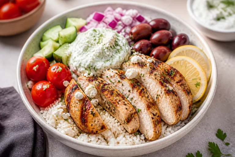 Air Fryer Greek Chicken Bowls – Fresh, Fast, and Flavor-Packed