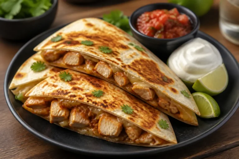 High Protein Chicken Quesadillas – Simple, Satisfying, and Quick