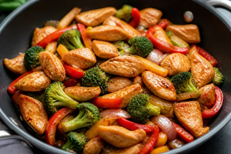 High Protein Chicken Stir Fry – Fast, Flavorful, and Satisfying