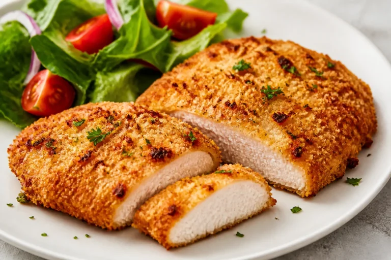 Air Fryer Parmesan Crusted Chicken – Crispy, Juicy, and Fast