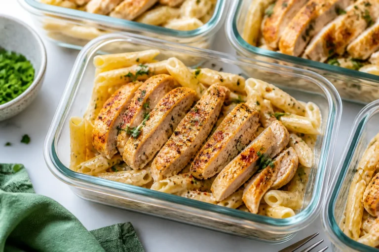 High Protein Chicken Pasta Meal Prep – Easy, Filling, and Make-Ahead Friendly