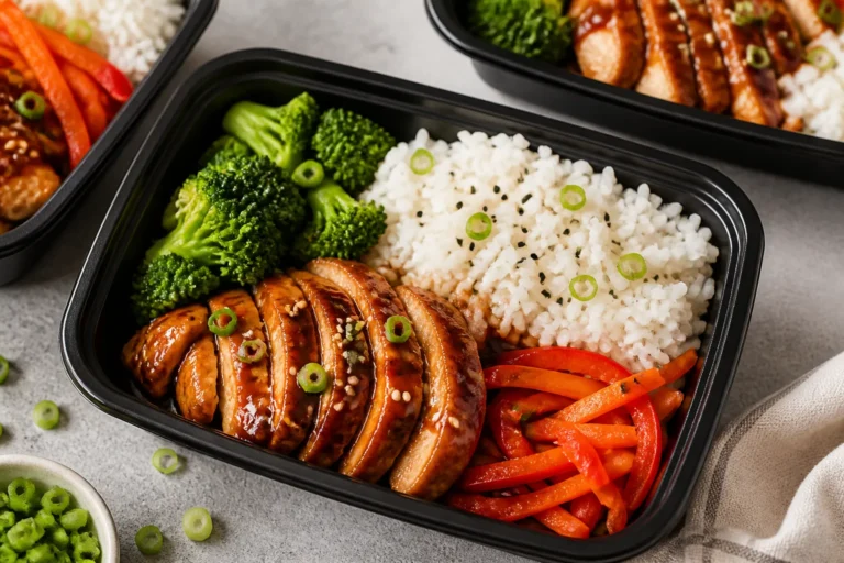 Teriyaki Chicken Meal Prep Bowls – Easy, Flavorful, and Weeknight-Friendly