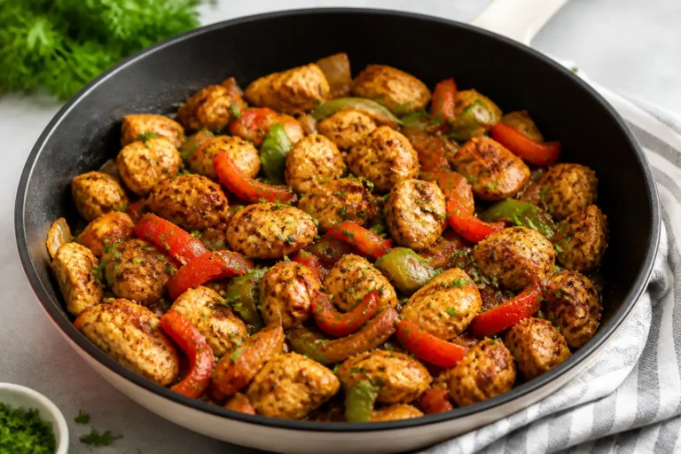 High Protein Cajun Chicken Skillet – Fast, Flavor-Packed, and Satisfying