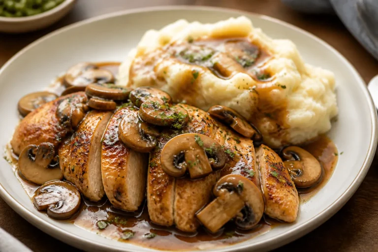 High Protein Chicken Marsala – A Cozy Classic with a Lean Twist
